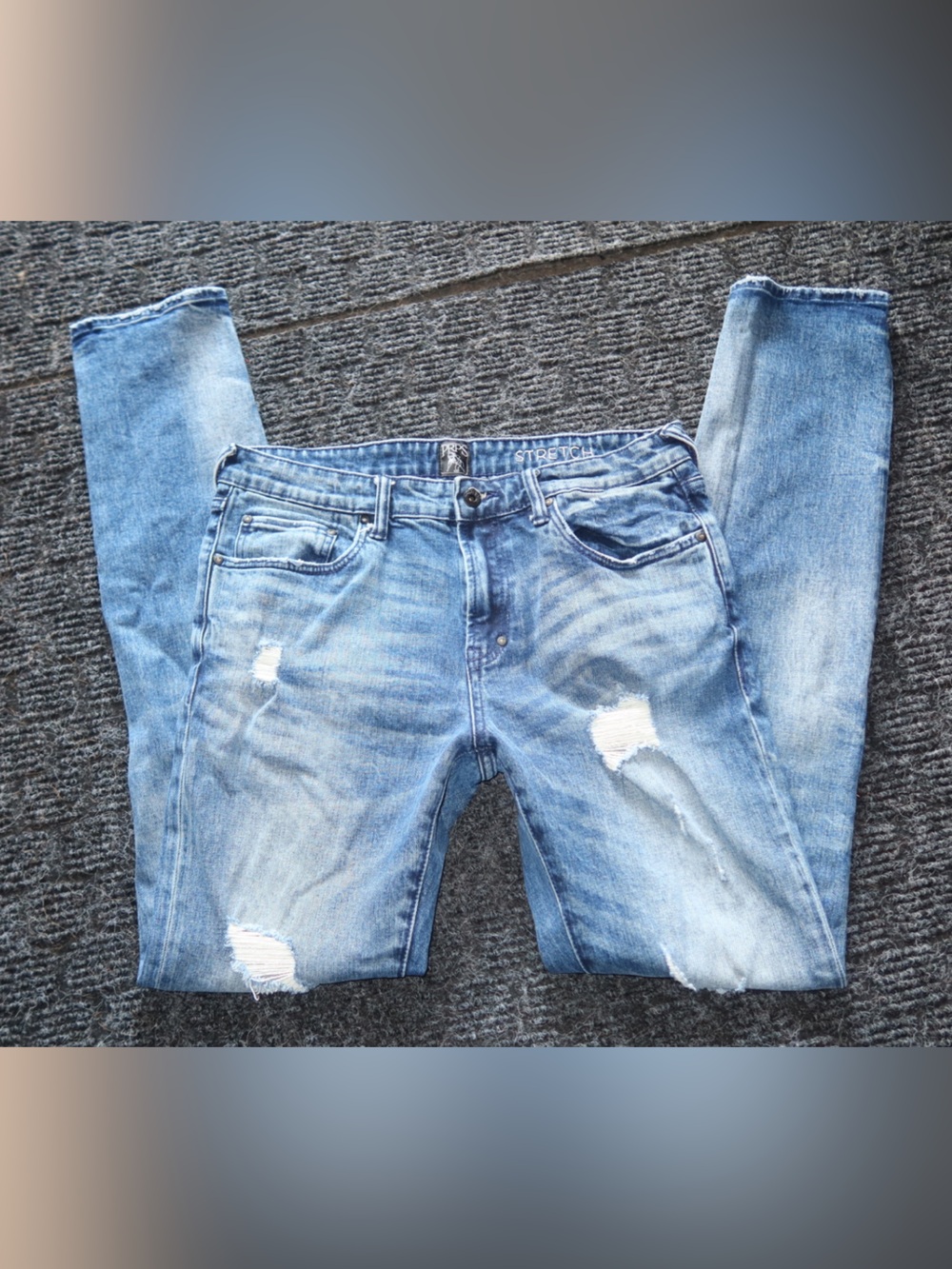 PRPS Jeans Light Blue Distressed